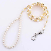 Dog Flower Collar and Leash Set for Large Dogs Pearls Beaded Dog Leash Collar Bows for Wedding Attire Wreath Pet Photo Prop