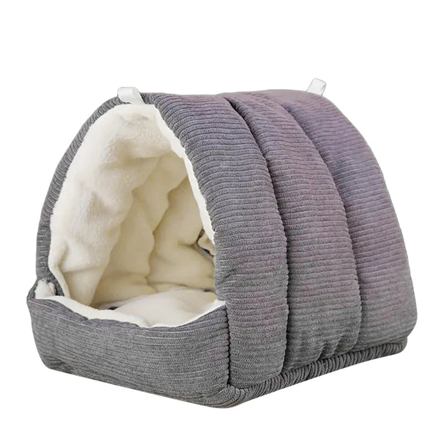 Bird Cage Parrot Cotton Nest Mini House Pet Parrot Nest Budgie Warm Winter Hammock Cage Hut Tent Bed Hanging Cave Pet Products
