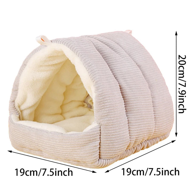 Bird Cage Parrot Cotton Nest Mini House Pet Parrot Nest Budgie Warm Winter Hammock Cage Hut Tent Bed Hanging Cave Pet Products